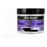 (15grs) White Acrylic Powder (french - 3d) - Mia Secret