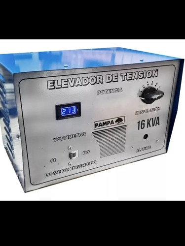 Elevador De Tensión Manual 16 Kva Pampa 80v A 220v 