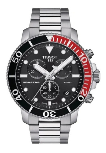 Reloj Tissot 1204171105101 Seastar Hombre Acero 30atm