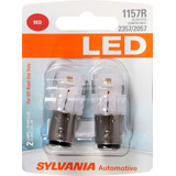 Sylvania - Mini Bombilla Led Roja 1157 - Bombilla Led Brilla