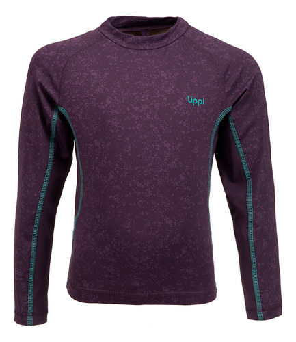 Polera Niña Sun Pro Long Sleeve Purpura Lippi