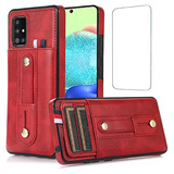 Funda Cartera Para Galaxy A71 5g Samsung S10+ Rojo A Prue-02