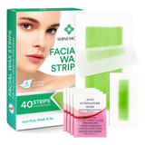 Shinemore Tiras De Cera Facial, Tiras De Cera Para Depilacio