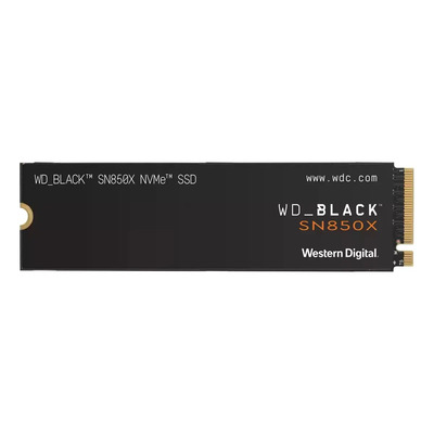 SSD 1TB m.2 2280 NVMe PCIe Gen4x4 WD Black SN850X Western Digital WDS100T2X0E-00BCA0 Velocidade de Leitura Até 7300MB\u002Fs Cor Preto Disco Sólido Interno | Frete grátis