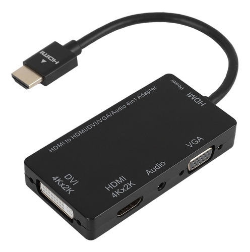 Adaptador Cabledeconn Hdmi Para Dvi 4k/vga/hdmi