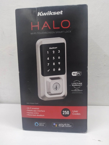 Cerradura Inteligente Kwikset Halo 939 Wi-fi, Touchscreen