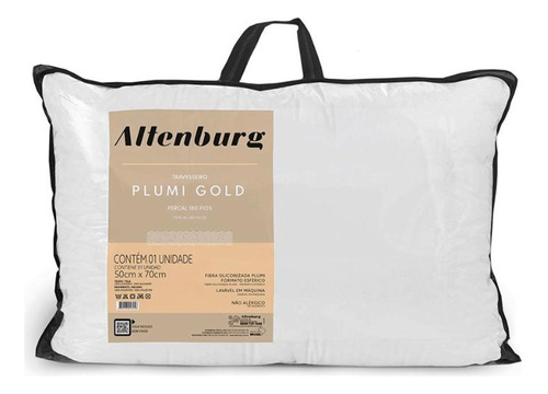 Kit 4 Travesseiros Plumi Gold - Altenburg
