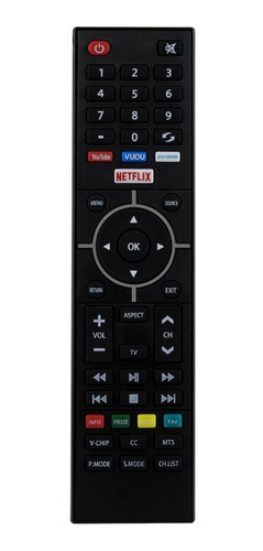 Control Remoto Compatible Con Element Smart Tv Directo 