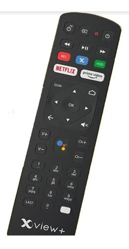 Control Remoto  Megacable Xview + Control Voz Netflix Amazon