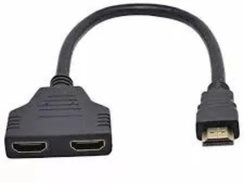 Divisor Extensor Splitter Hdmi Macho Para 2 Cabos Fêmeas 1x2