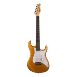 Guitarra Elétrica Tagima Tw Series Tg-520 De  Tília Metallic Gold Yellow Metálico Com Diapasão De Madeira Técnica