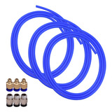 Kit De Tubos De Ptfe, Tubo De Ptfe, 3 Piezas, Azul, 3 Piezas