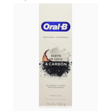 Pasta Dental Oral B Blanqueadora Carbon Aceite De Coco 102gr