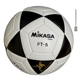Balón De Fútbol Mikasa Ft5 En Cuero 