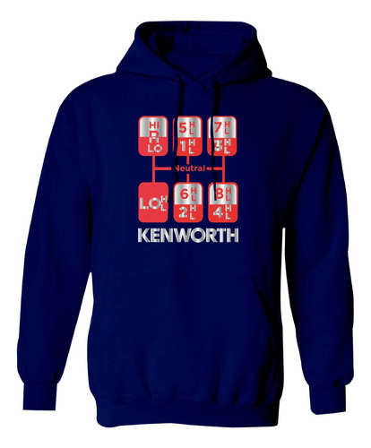 Sudadera Mod Kenworth Velocidades Estampado Reflejante