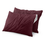 2 Protectores De Almohada Impermeable Con Cremallera Queen