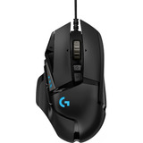 Mouse Gamer Logitech Hero G502 Rgb 11 Botões 16000 Dpi Black