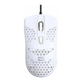 Mouse Q2 Color Gamer Panal Alámbrico Blanco 