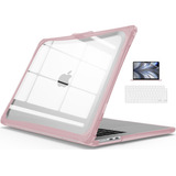 Funda Para Laptop Resistente Para Macbook Air M2 Rosa