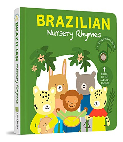 Cali's Books Libro De Rimas Infantiles Brasileñas - Libros 