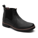 Bota Botin Casual Para Caballero Cafe Y Negro Merano 47153