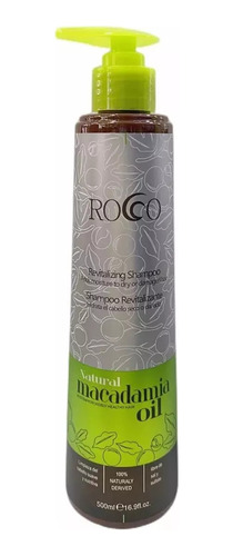 Shampoo Revitalizante Macadamia Oil 500ml Rocco