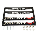 Porta Placas Japan Camioneta Auto Camion Japon Cubre Pijas