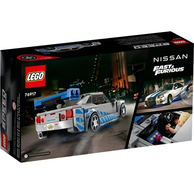 Lego Speed Champions 76917 Nissan Skyline Gt-r (r34) | Envío gratis