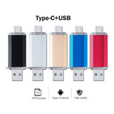 Memoria Usb Dual Otg 2 En 1 Tipo-c Y Usb 64gb