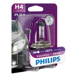 Ampolleta Visiónplus H4 De 12v Y 60/55w Base P43t-38 Philips