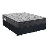 Cama Box Bipartido Casal Colchão Ortobom Iso Ortopillow D33