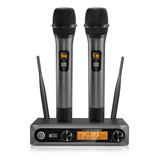 Micrófono Inalámbrico Tonor Metal Dual Professional Uhf