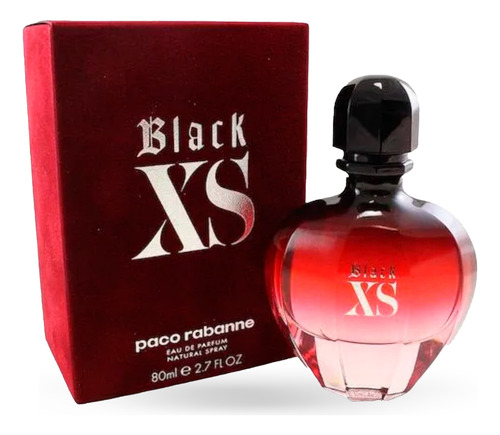 Black Xs Feminino Paco Rabanne Eau De Parfum Original