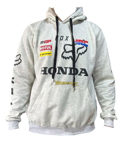 Buzo Hoodie Motero Buzo Con Capota Horma Grande