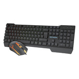 Combo Gaming Rgb Mouse + Teclado Senon Kmg511