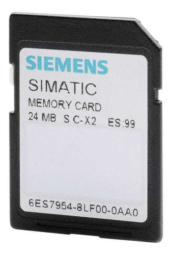 Memory Card 24 Mb 6es7954-8lf03-0aa0 Siemens