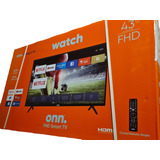 Onn Televisor Led 43 Full Hd Smart Tv / E43d62fn