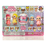 Lol Doll Set Con Esfera Sorpresa 4 Muñecas Reyes Magos