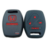 Funda Silicon Llave Honda Civic Accord 4 Botones