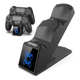 Cargador De Controlador Ps4, Cargador Ps4, Base De Carga Usb