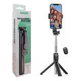 Monopod Palo Selfie Con Trípode Integrado, Control Bluetooth