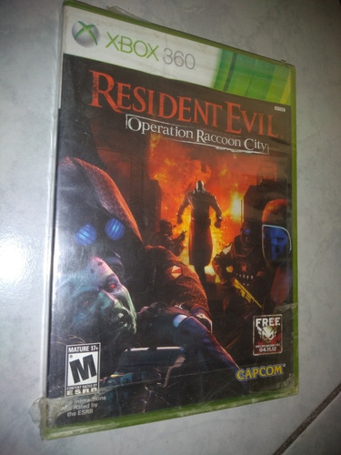 Xbox 360 Juego Resident Evil Operation Raccoon City No Usado