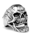 Anillo Calavera Cráneo Gótico Punk  Acero Inoxidable