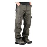 Pantalon  Cargo Gabardina Pre Lavada For Men Hard Work  