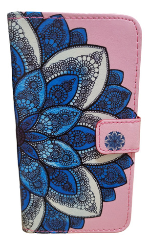 Funda Agenda Para Samsung Mandala Atrapasueños Librito Flor