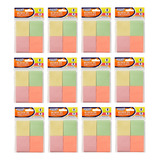 Kit 12 Bloco Adesivo 38x51 Recado 200 Fls Cada Brw Post-it