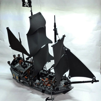 Lego Piratas Del Caribe El Perla Negra # 4184 Solo El Barco | MercadoLibre