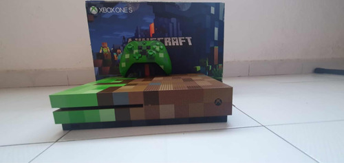 Xbox One S Minecraft Limited Edition