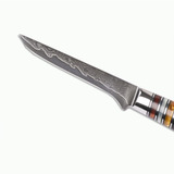 Cuchillo Shuntuo Ultrafiloso 33cm Acero Damasco 67 Capas