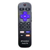 Control Remoto Smart Tv Sansui Roku Original